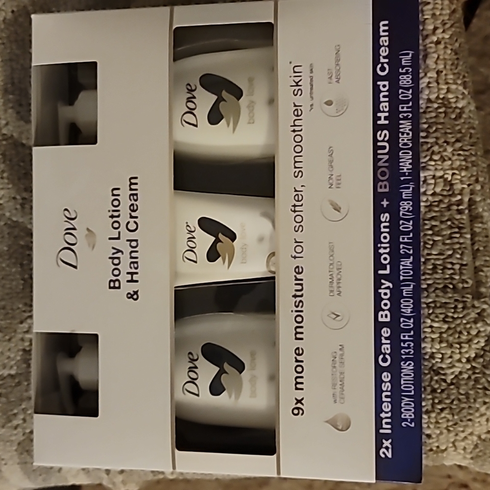 Dove Body Lotion & Hand Cream New!!